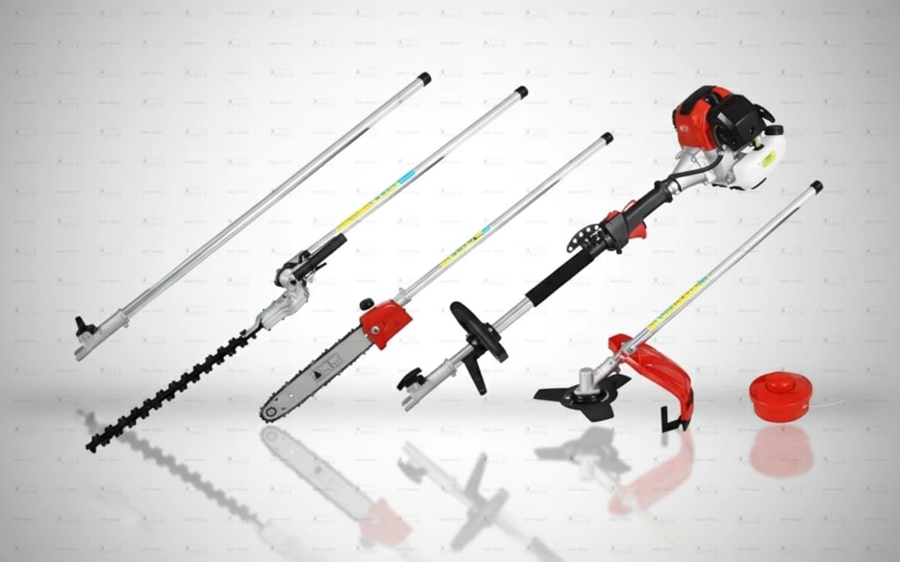 5-in-1 Multi-Tool open showing all five functions: pliers, knife, screwdriver, bottle opener, and can opener.