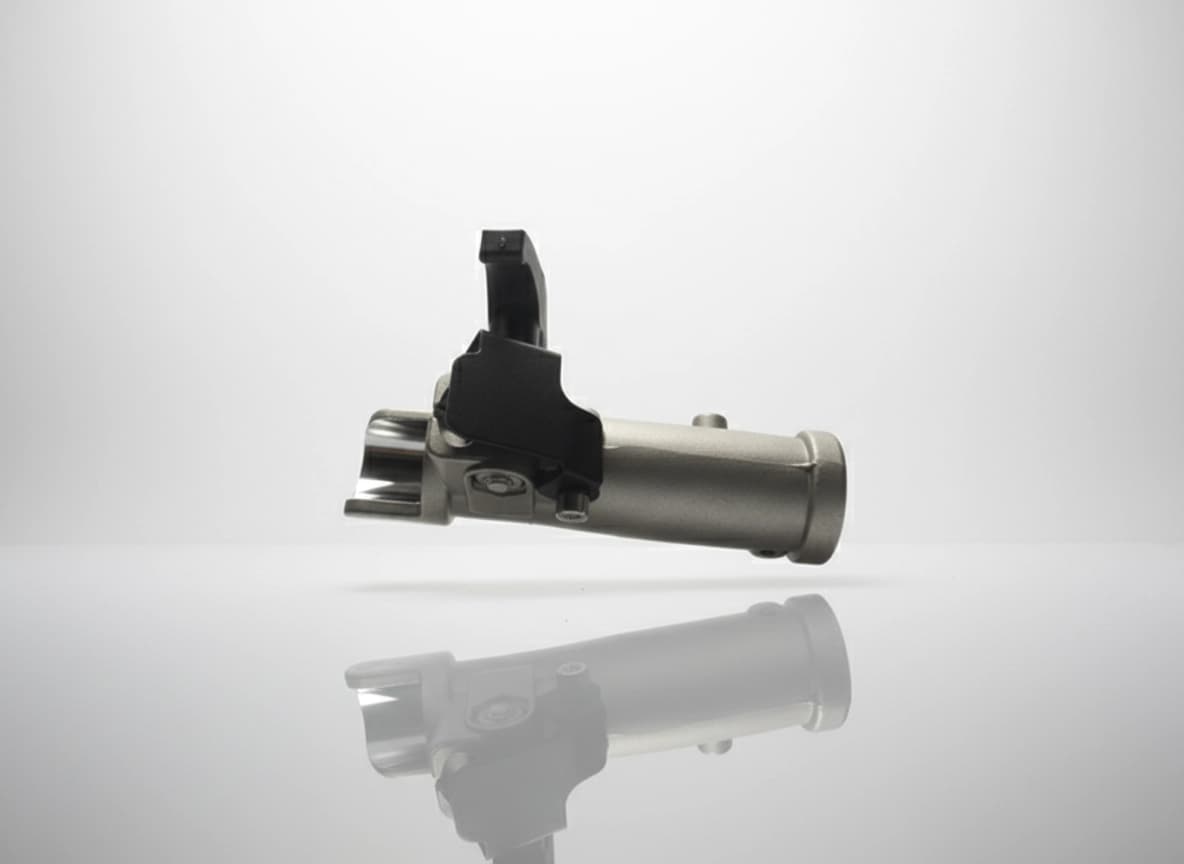 Square 26mm tube connectors for furniture and construction projects.