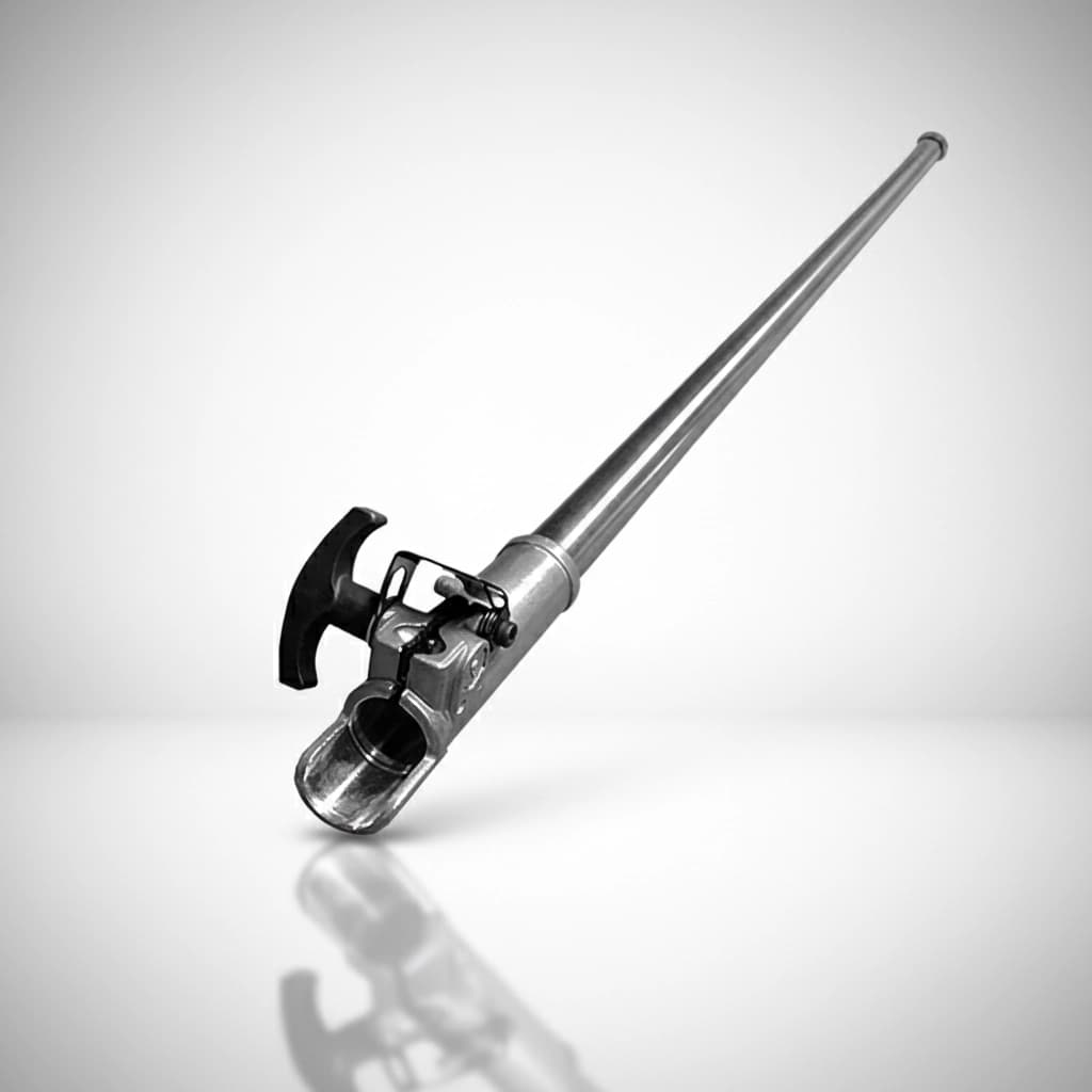 110cm extension pole with 9 spline shaft and 26mm tube for garden tools.