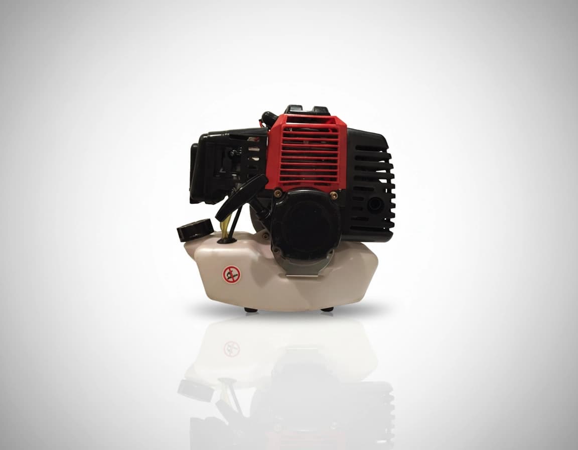 52cc 2-stroke garden multi-tool engine with pull start and brush cutter attachment