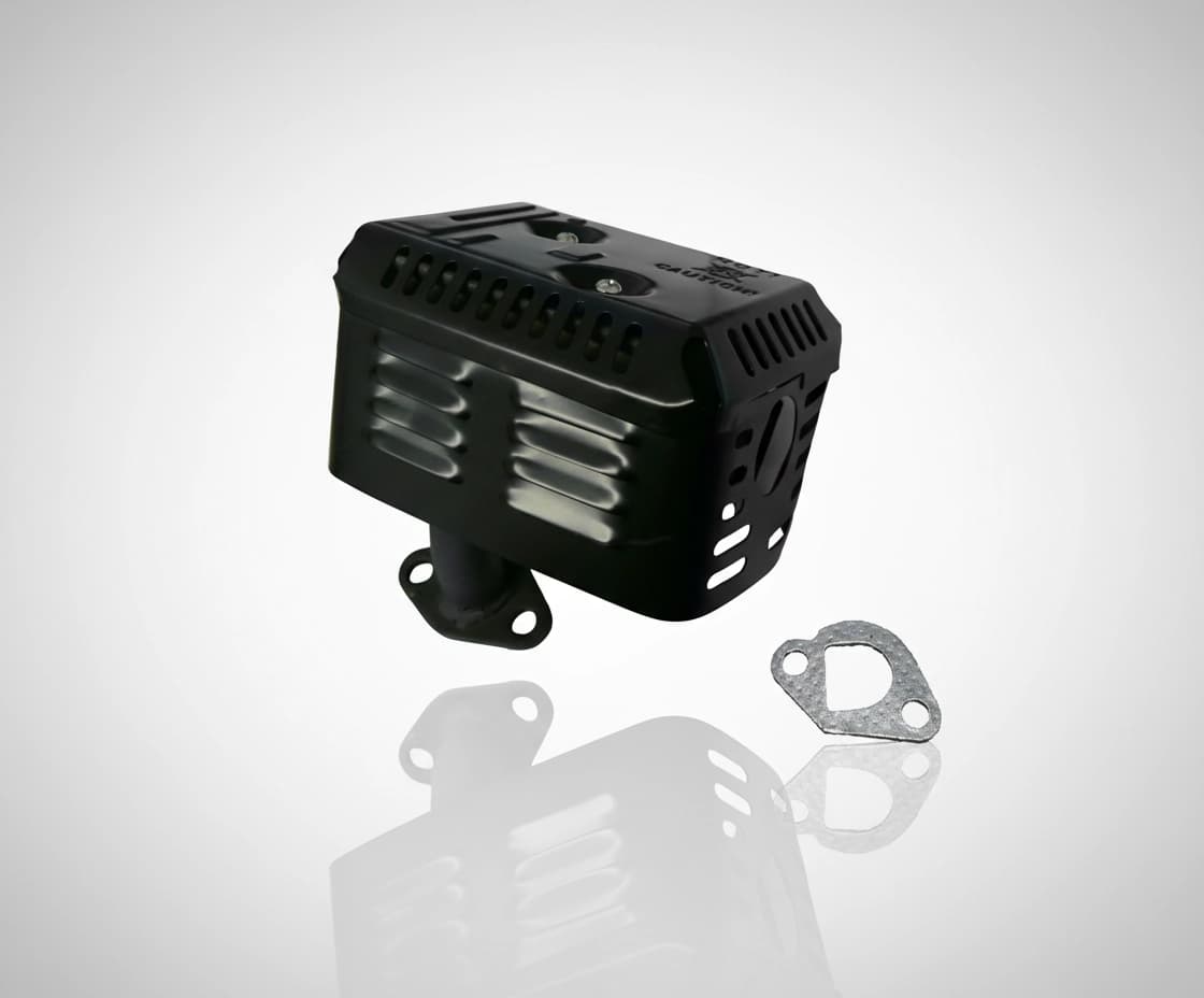 Muffler/Exhaust for Honda GX140, GX160, GX200, GX220 engines